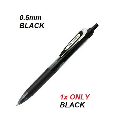 ZEBRA Sarasa Dry Gel Ink Pen 0.5mm - 1x ONLY BLACK • $5.95