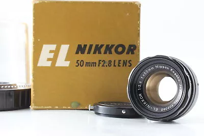 [ MINT In BOX /CASE］Nikon EL Nikkor 50㎜ F/2.8 M39 Enlarger Lens From JAPAN • $54.99