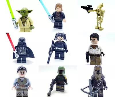 LEGO Star Wars Minifigures Lot YOU PICK Clone Jedi Sith Authentic Huge Variety • $5.39