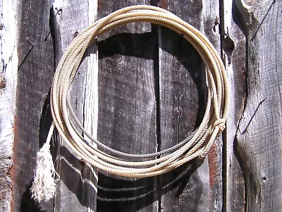 Vintage Old  Retired  Cowboy Lariat Lasso Rope Western Wall Decor D1 • $67.99