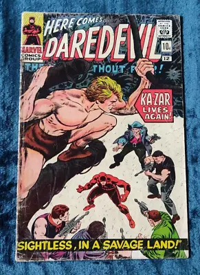 Marvel Comics - Daredevil Vol.1 #012 (Jan'66) Low Grade - Pence Variant • $31.08
