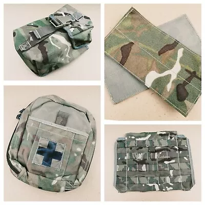 £9.99 • Buy Genuine British Army OSPREY MkIV MTP Tactical Ancillary MOLLE Pouches Webbing
