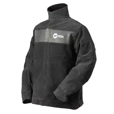 Miller 273213 Split Leather Welding Jacket Medium • $164.99