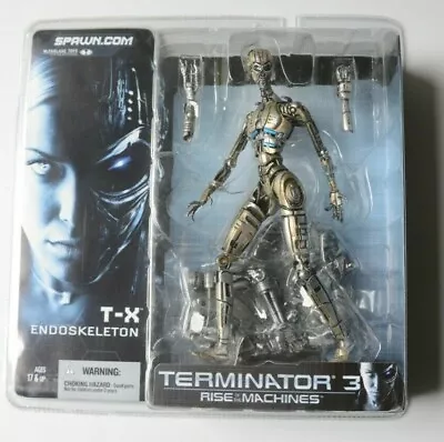 Terminator 3 T-X Endoskeleton Figure 2003 McFarlane Toys  • $49