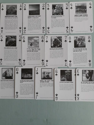 $10 • Buy Genuine Vintage,Swap/playing Cards,  The Story Of Jack Daniels Whiskey.13 Cards.