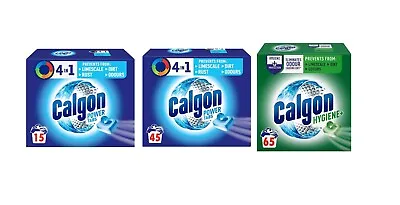 Calgon 4-in-1 Washing Machine Cleaner Water Softener Tablets Removes Limescale • £34.99