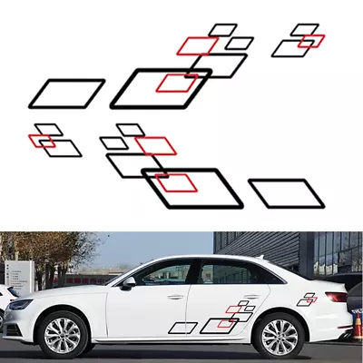 Car Accessories Stickers Side Body Decal Vinyl Decoration Racing Sport Style  • $24.78