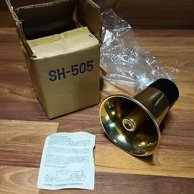 Vintage Superior Electronics SH-505 Car / Boat / Burglar 12v Siren Alarm Gold  • $110.30