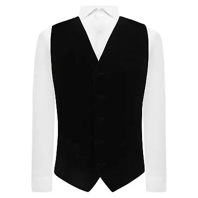 Black Velvet Waistcoat • £29.99