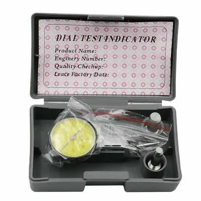 Dial Test Indicator Mitutoyo 0-0.8mm 513-404 Level Gauge Scale Dovetail Rails To • $19.69