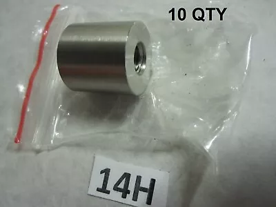 $35.26 • Buy 10 QTY 5/16-18 Thread Stainless Steel Bung ¾” Diameter & 3/4” Diameter 