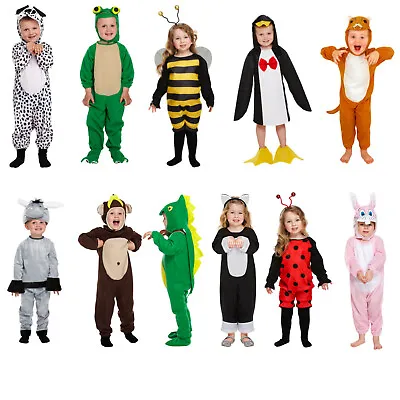 $10.55 • Buy Animal Toddler Fancy Dress Kids Playsuit Costume Girls Boys Party Outfit Age 3+