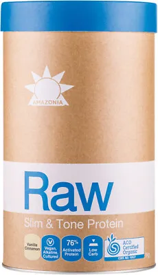 Amazonia Raw Slim & Tone Protein 1kg / Raw Australian Certified Organic Vegan • $59.95