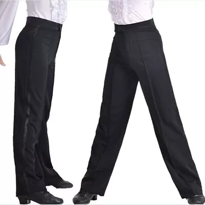 2023 Men Latin Dance Pants Men's Latin Modern Ballroom Performance Dance • $46.87