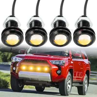 For Ford SVT Raptor Style LED Amber Grille Lighting Kit Universal Fit Truck SUV • $8.99