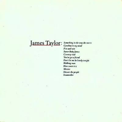 James Taylor -  Greatest Hits Cd Album • £3.30