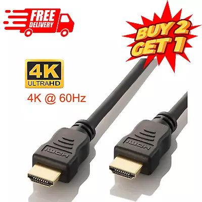 HDMI CABLE 5ft 1.5m HIGH-SPEED For BLURAY DVD PS3 HDTV XBOX LCD TV LAPTOP PC • $2.99