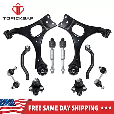 New 10pc Front Control Arm Set & Suspension Kit For Civic 06 - 2011 Non-Si Model • $95.99