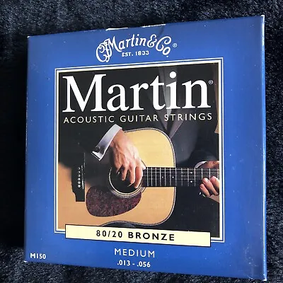 LOT Of (9) NINE Martin 80/20 Bronze Acoustic Guitar Strings M150  $4.44 EACH! • $40