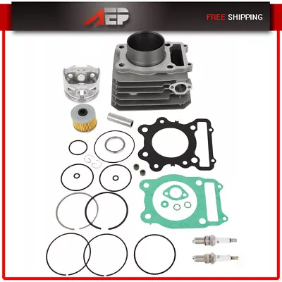 $92.99 • Buy For 1988-2000 Honda TRX 300 Fourtrax Cylinder Top End Piston Gasket Kit Big Bore