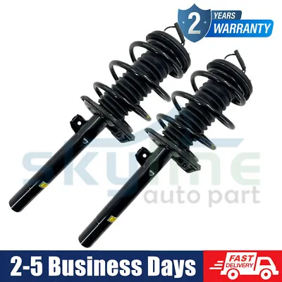 2x Front Shock Absorber Strut Assys W/ EDC For BMW E38 740i 740iL 750iL 1995-01 • $584.82