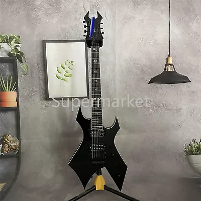 Warlock Extreme BC 7 String Black Electric Guitar Basswood Solid Body FR Bridge • $277