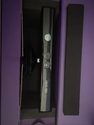 Microsoft 1414 Xbox 360 Kinect Sensor Bar Black & Kinect Adventures Bundle • $200