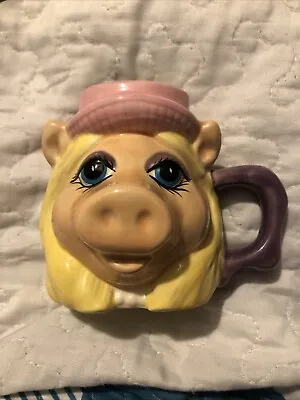 Vintage Muppets Miss Piggy Ceramic Mug Cup  • $7.99