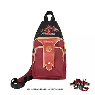 MONSTER HUNTER RISE: SUNBREAK Malzeno Portable Cross Shoulder Bag Body Bag • $49.57