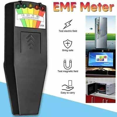 K2 5 LED Gauss EMF Meter LCD Digital Electromagnetic Field Radiation Tester US • $16.50