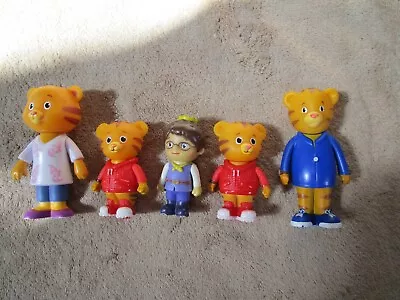 Daniel Tiger's Neighborhood PBS Toys Figures Friends & Family Lot Of 5 • $9.49