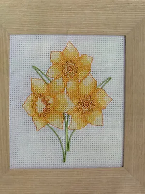 Delicious Daffodils 3D Designs Cards Tags Cross Stitch Chart • £1.29