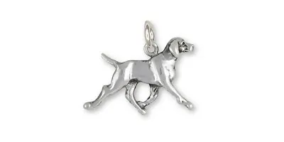 Vizsla Charm Jewelry Sterling Silver Handmade Dog Charm VZ6-C • $76.98