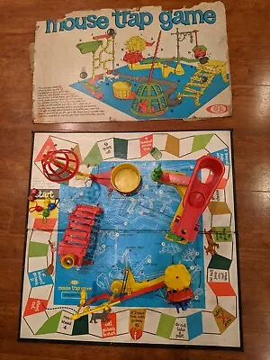 MOUSE TRAP - 1963 - Ideal - Kids Board Game Pieces - Antique Vintage Classic • $30