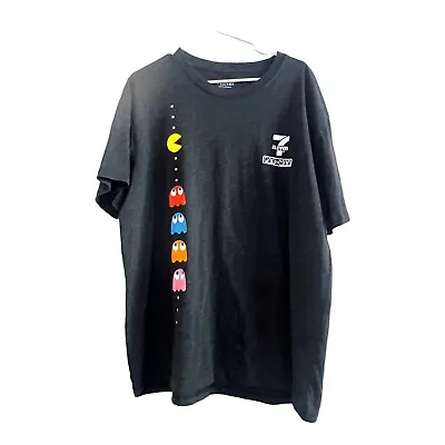 7-Eleven PacMan Men's T-Shirt Grey XL • $20