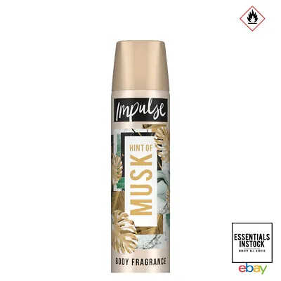 Impulse Musk Body Spray Deodorant 75ml • £2.50