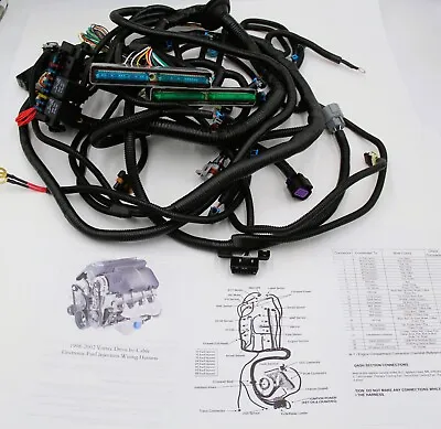 97 - 06 Ls1 Ls6 4.8 5.3 6.0 Lq4 Lq9 Dbw Engine 4l80e Standalone Wiring Harness • $199.99