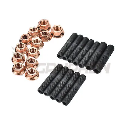 Exhaust Manifold Stud Kit For Mitsubishi EVO 1 2 3 4 5 6 7 8 9 4G63 1G 2G DSM • $69.98