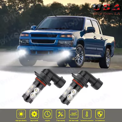 LED Headlight Kit 9045 6000K White Bulbs Fog Lights For Chevy Colorado 2004-2012 • $10.99