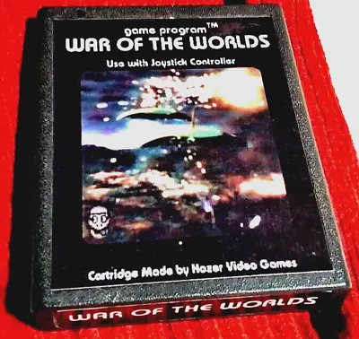 Atari 2600 Video Game War Of The Worlds Martian Machine Twilight Zone Theme Rare • $499