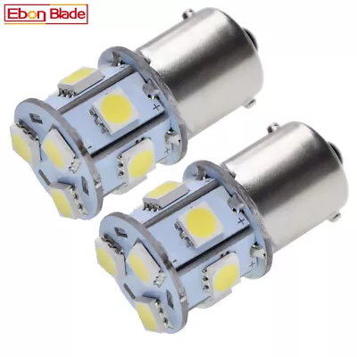 6V Positive Earth LED White Bulb 1156 BA15S Tail Brake Reverse Turn Signal Light • $6.99