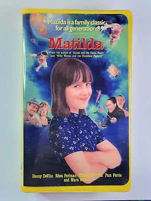 Matilda VHS TESTED And REWOUND Danny Devito • $3.99