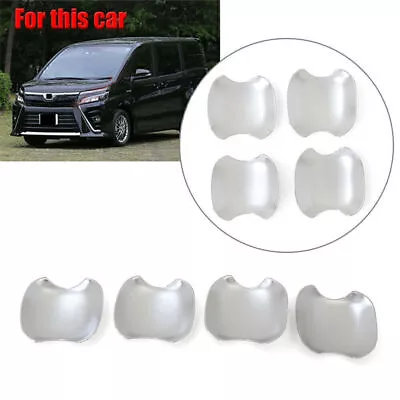 Chrome Side Car Door Handle Bowl Cover Trim For Toyota Noah Voxy R80 2018-2020 • $20.63