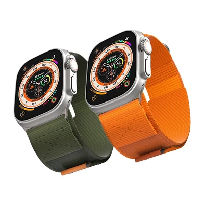 $25.99 • Buy Rugged Nylon Sport Watch Band Starp For Apple Watch Ultra 2 Series 9 8 7 44/45mm