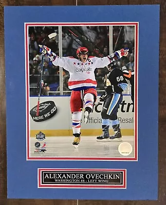 ALEXANDER OVECHKIN Washington Capitals NHL Hockey Matted Photo Ready To Frame • $21.81