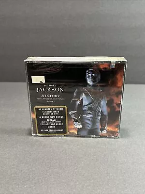 Brand New MICHAEL JACKSON HIStory 2 CD Set Banned Lyrics Rare 1995 Original • $39.99