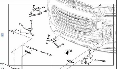 Genuine Holden New Accessory Nudge Bar Fitting Kit Suit Holden Captiva 2016-2018 • $310