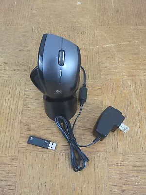 Logitech MX Revolution Cordless Laser Mouse With Charger And USB Dongle - TESTED • $50.85
