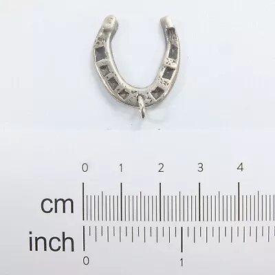 £32 • Buy Antique Silver Lucky Horseshoe Pendant Good Luck Wedding Charm Birm 1931 H G & S