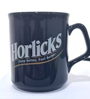 Vintage Tams England Horlicks Tea Coffee Mug Blue -BRAND NEW • £13.49